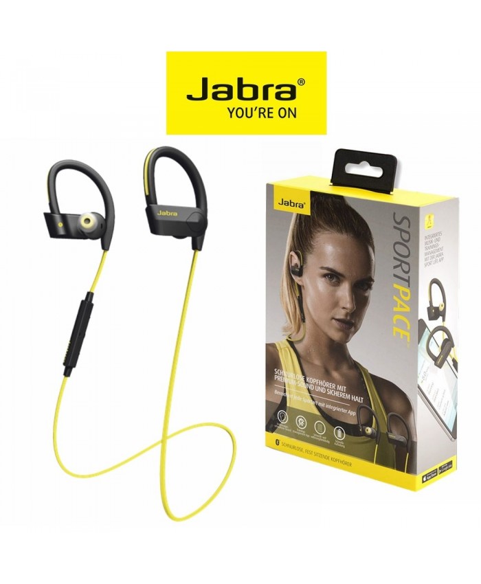 Jabra Sports Pace Wireless Headphones Red